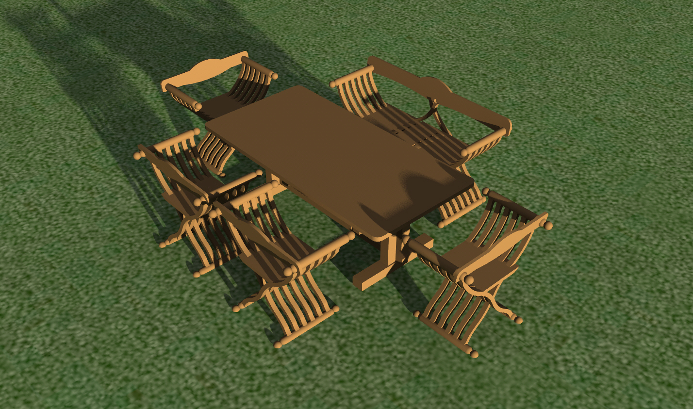 - Gartenmöbel - Set